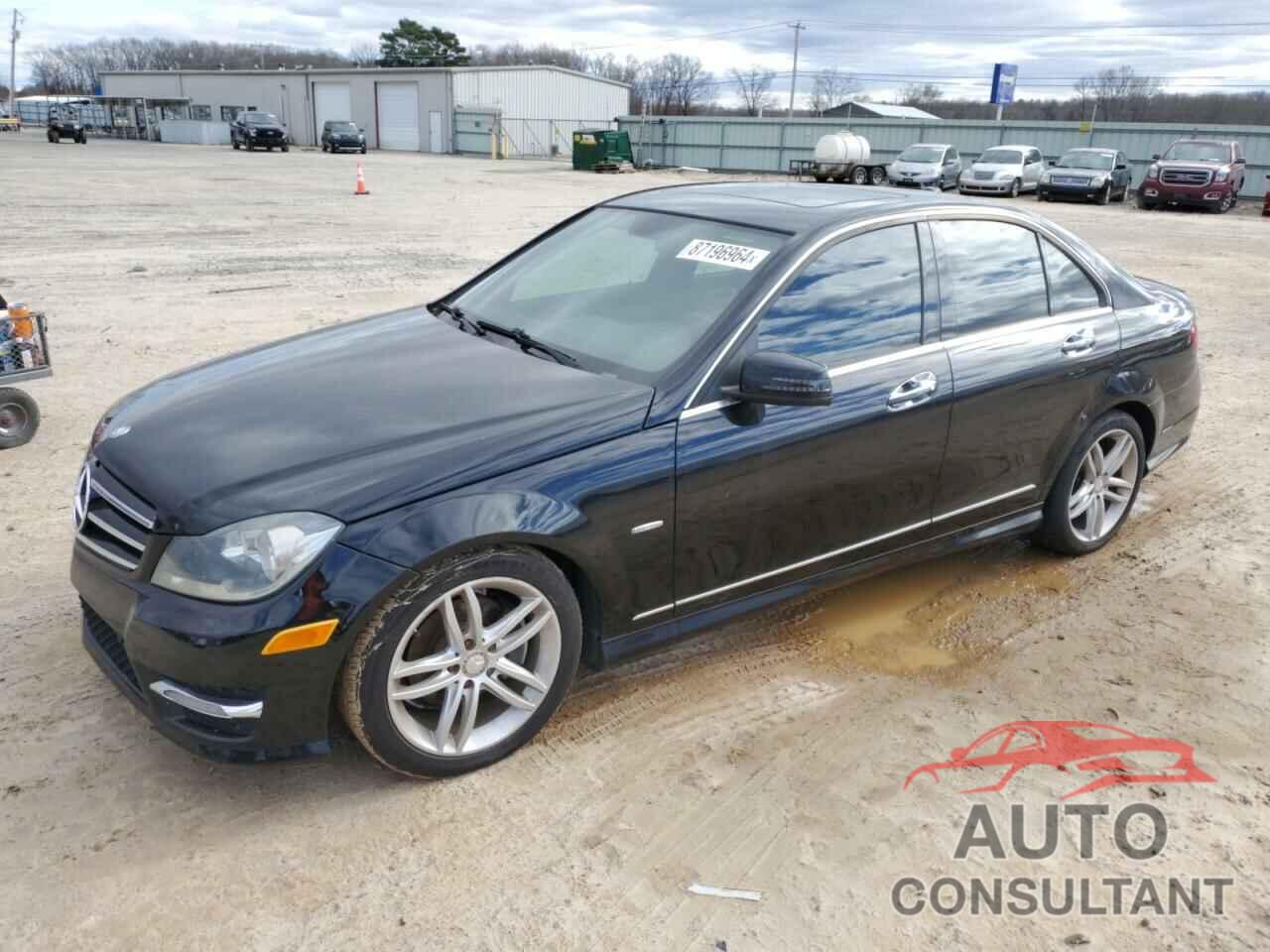 MERCEDES-BENZ C-CLASS 2012 - WDDGF4HBXCR218074