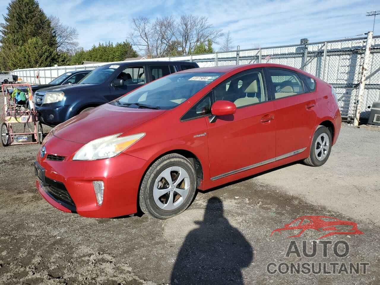 TOYOTA PRIUS 2012 - JTDKN3DU7C1582377