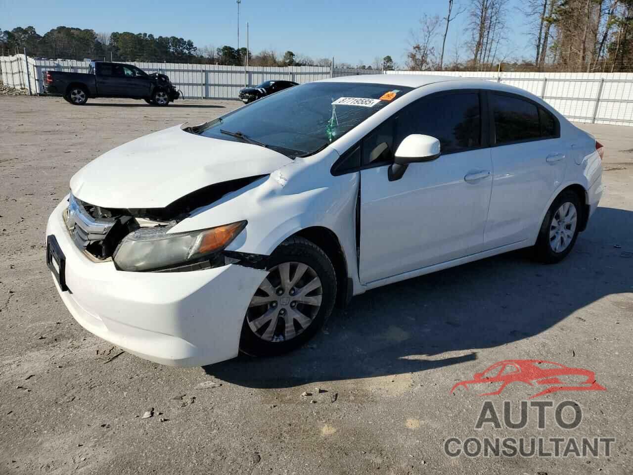 HONDA CIVIC 2012 - 2HGFB2F58CH581347
