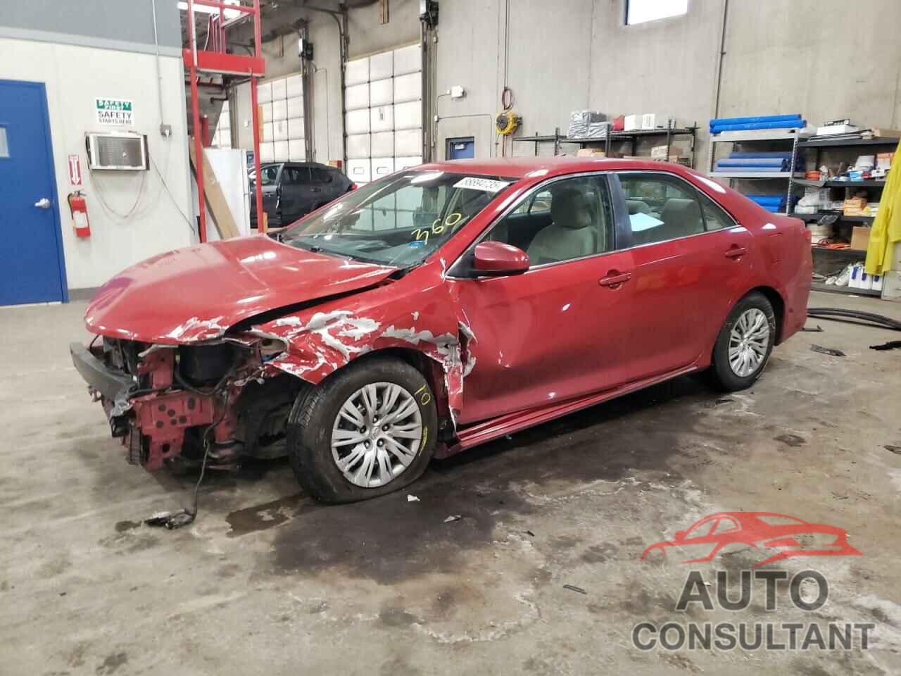 TOYOTA CAMRY 2012 - 4T4BF1FK2CR195085