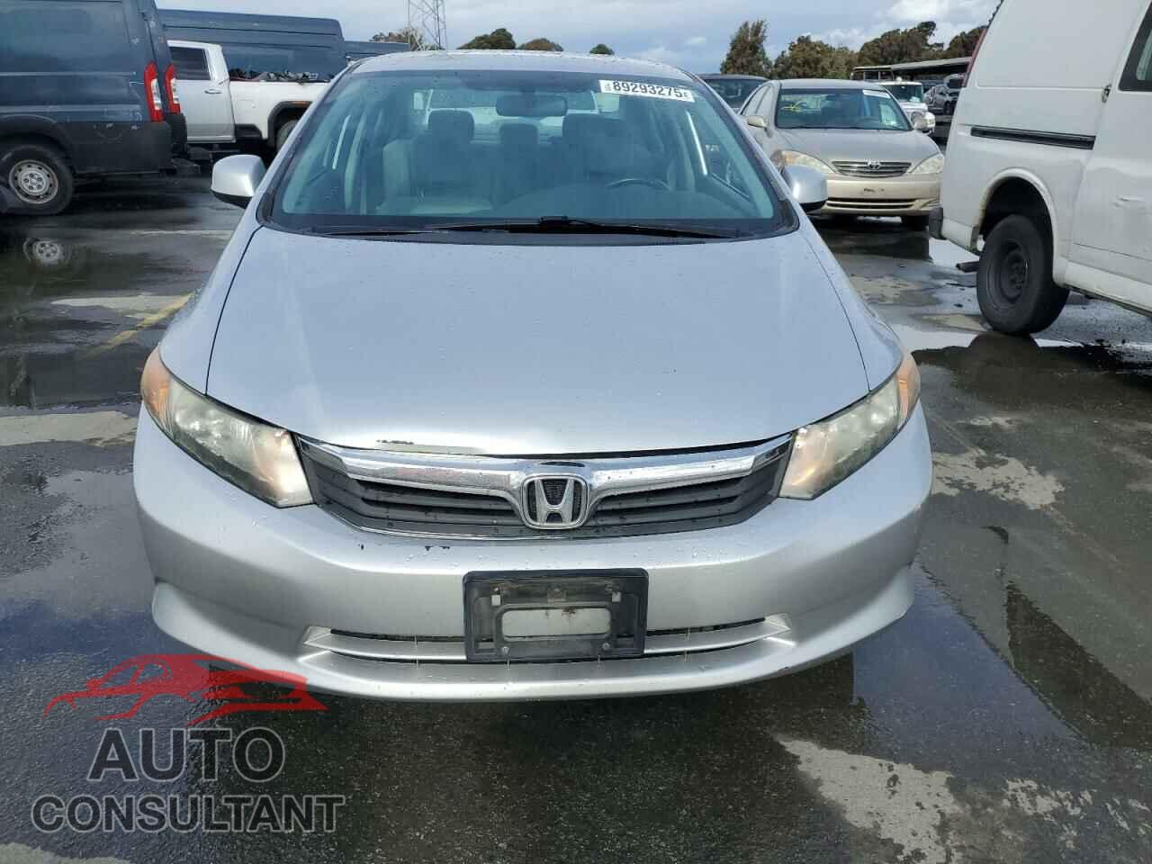 HONDA CIVIC 2012 - 19XFB5F50CE001925