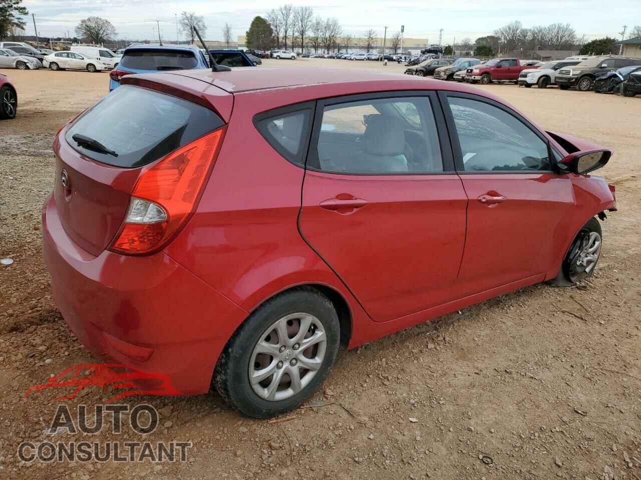 HYUNDAI ACCENT 2012 - KMHCT5AE8CU036085