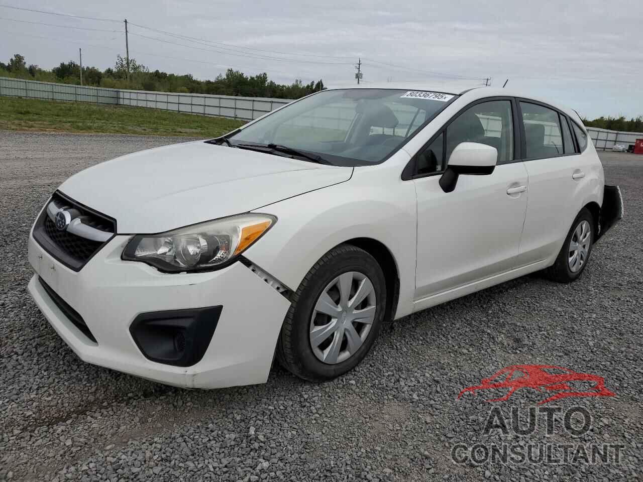 SUBARU IMPREZA 2014 - JF1GPAA64EH296058