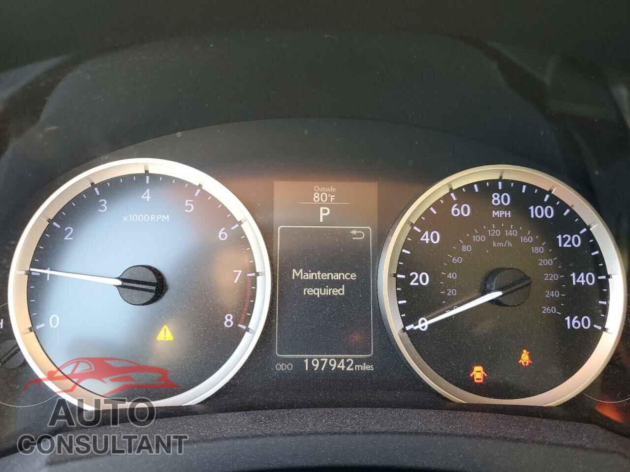 LEXUS IS 2014 - JTHBF1D25E5014395