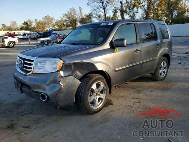 HONDA PILOT 2013 - 5FNYF4H66DB016891