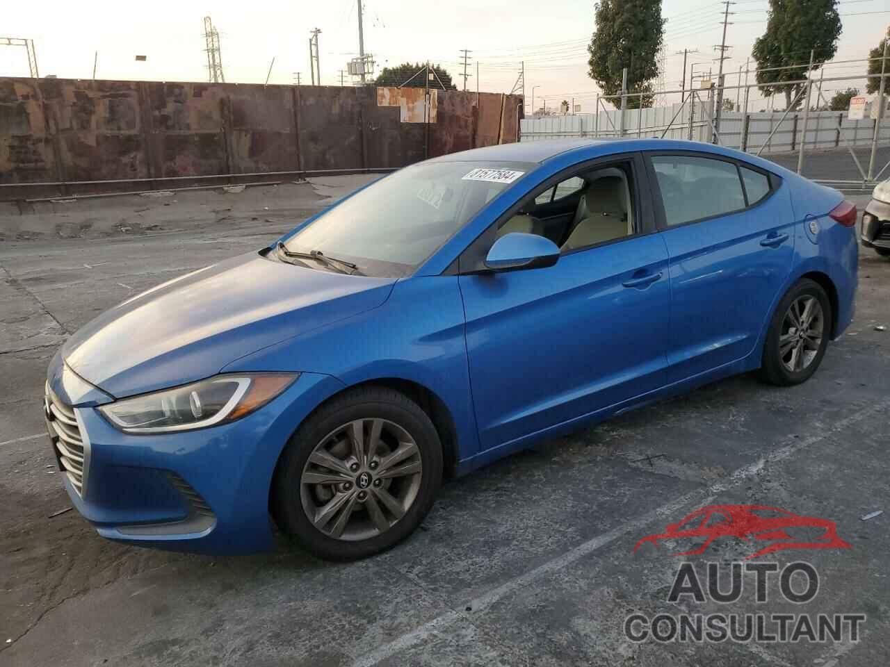 HYUNDAI ELANTRA 2017 - KMHD84LF3HU103110