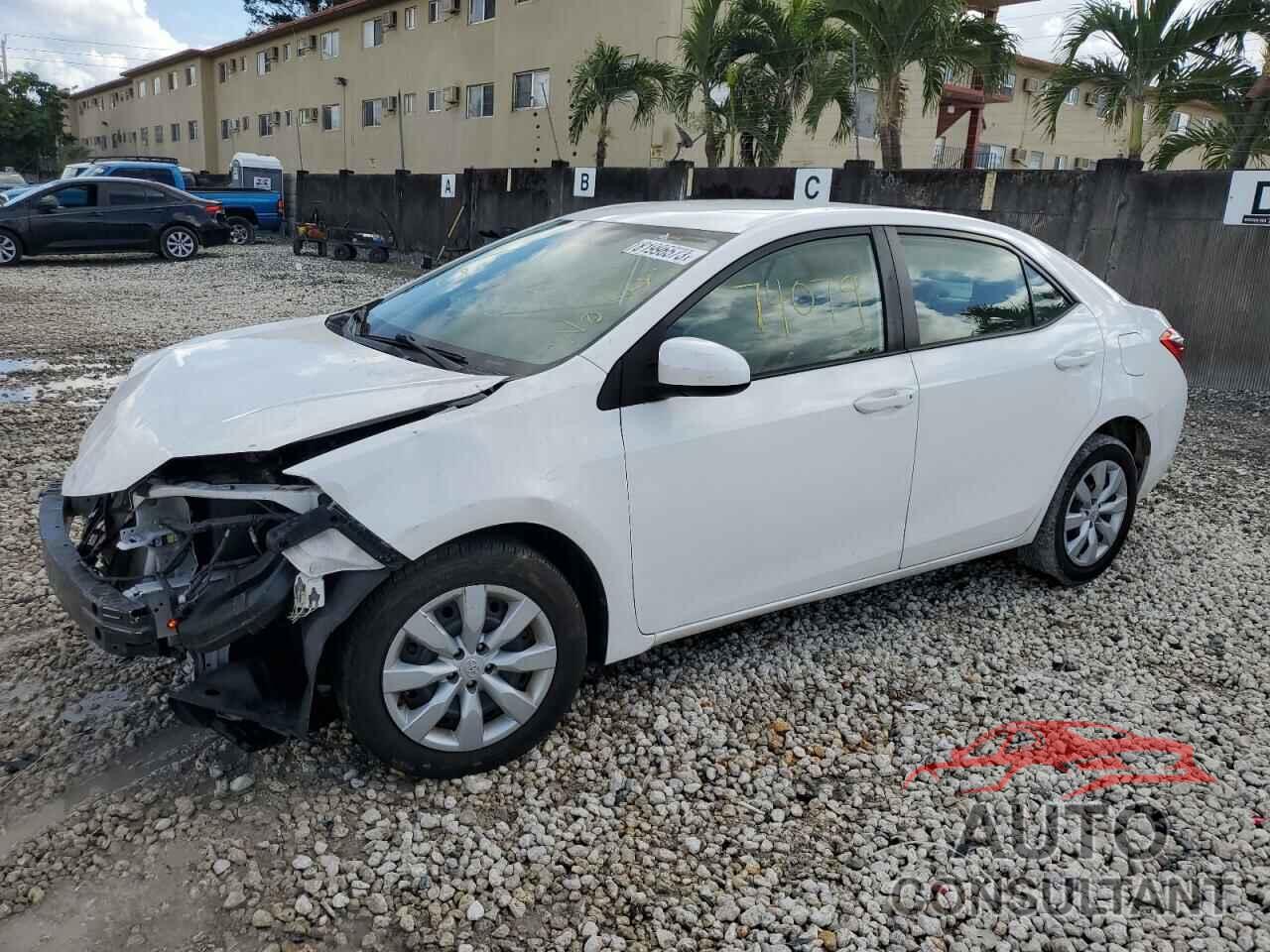 TOYOTA COROLLA 2016 - 5YFBURHE9GP530341
