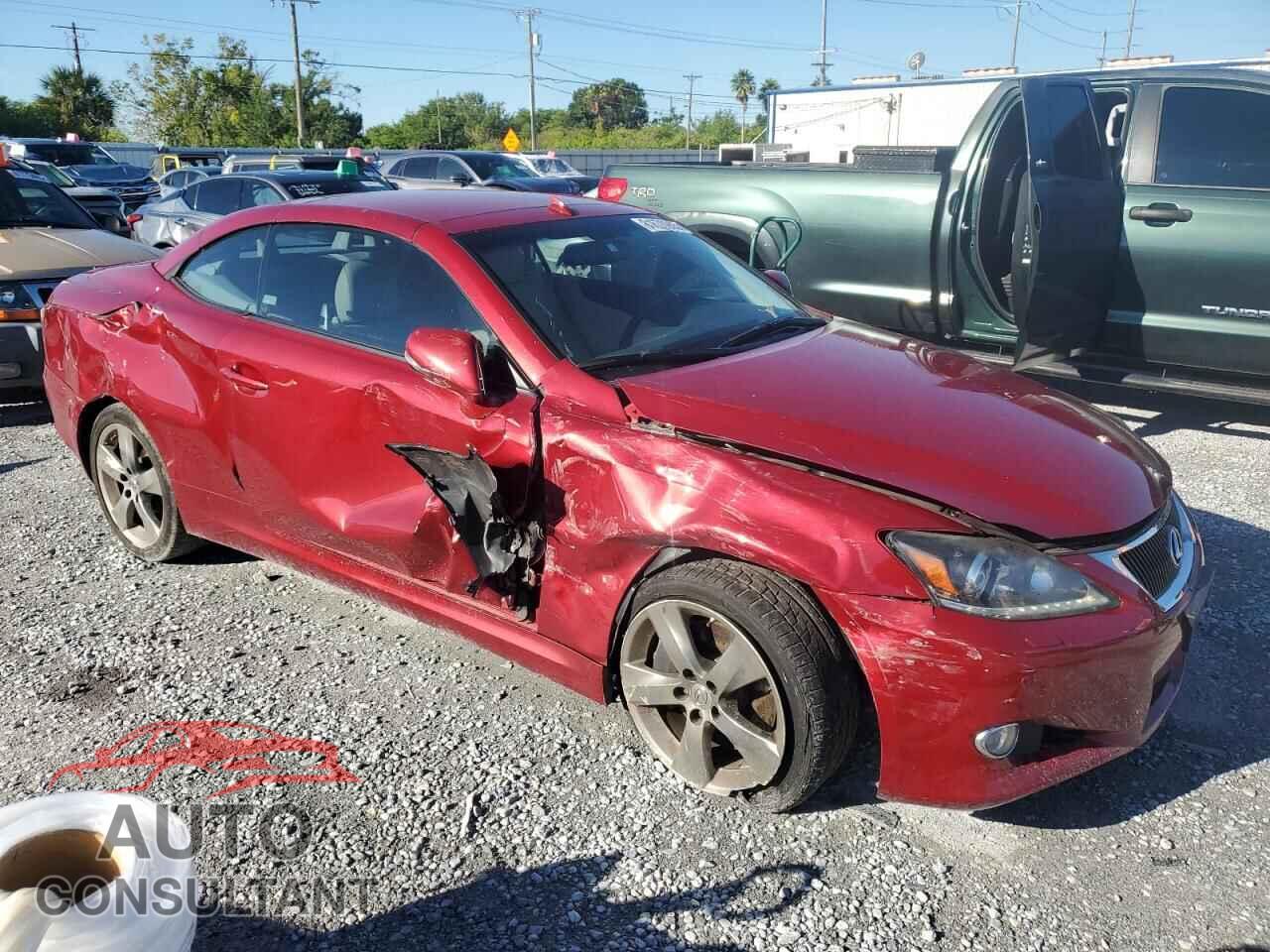 LEXUS IS 2011 - JTHFE2C28B2506895