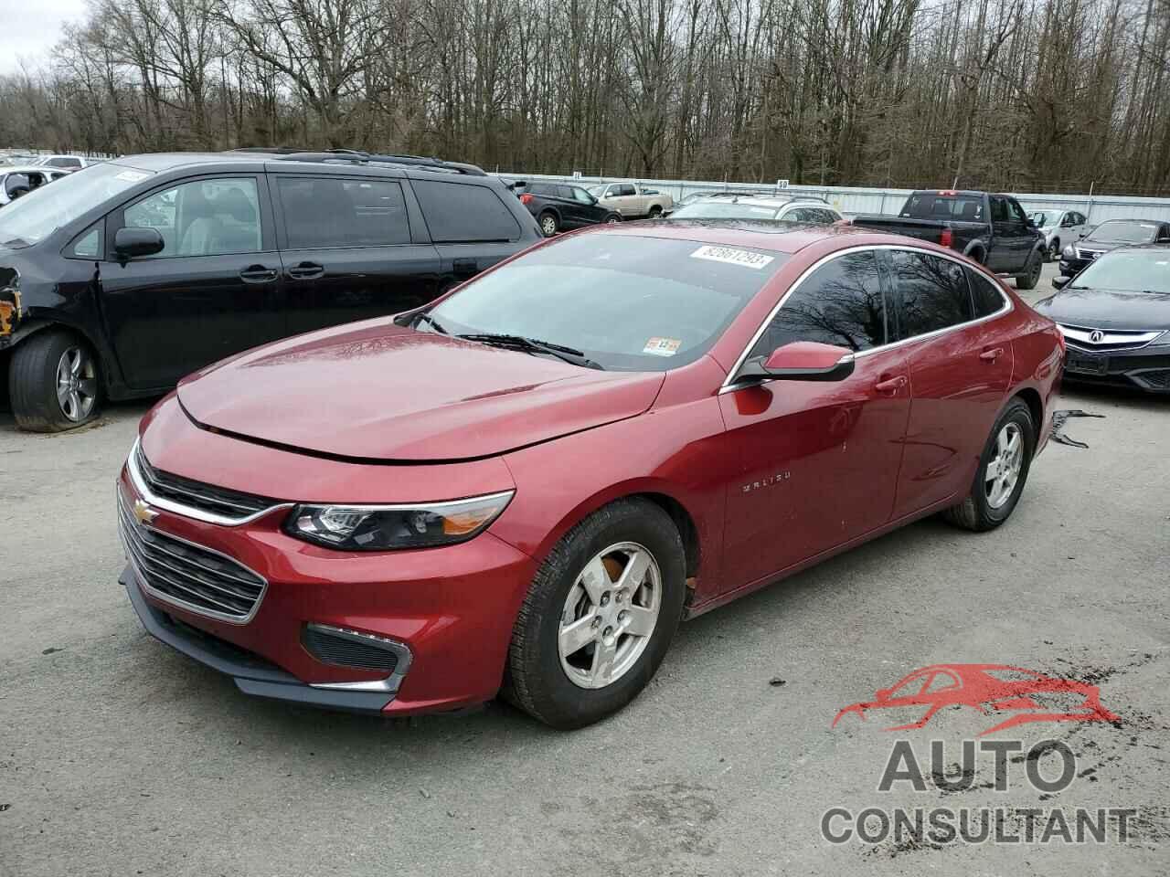 CHEVROLET MALIBU 2017 - 1G1ZE5ST5HF153617