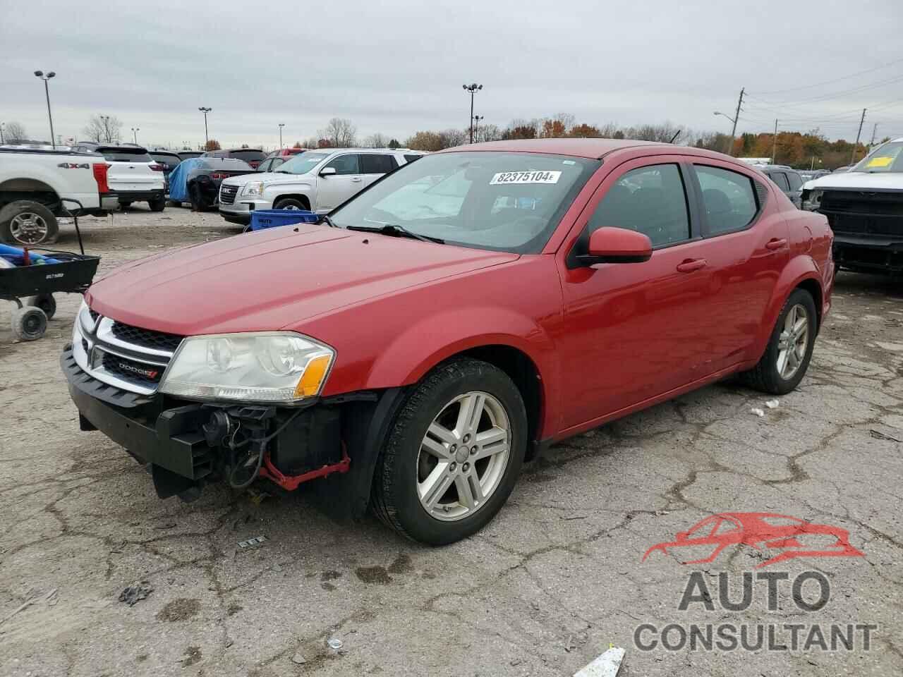 DODGE AVENGER 2013 - 1C3CDZCB8DN557786