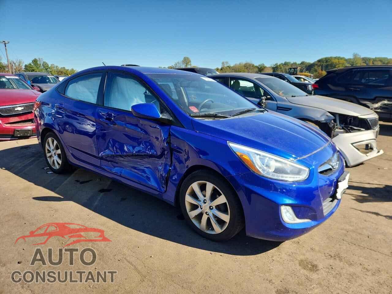 HYUNDAI ACCENT 2014 - KMHCU4AEXEU727967