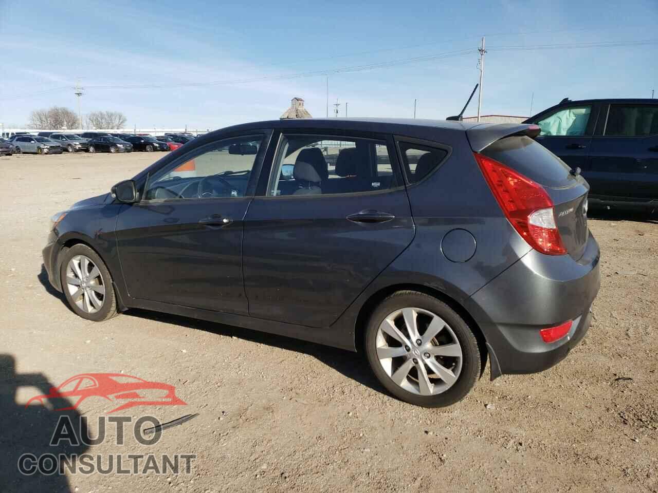 HYUNDAI ACCENT 2013 - KMHCU5AEXDU061035