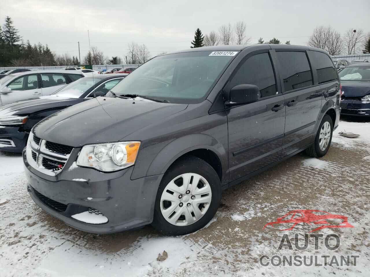 DODGE CARAVAN 2016 - 2C4RDGBG4GR397694