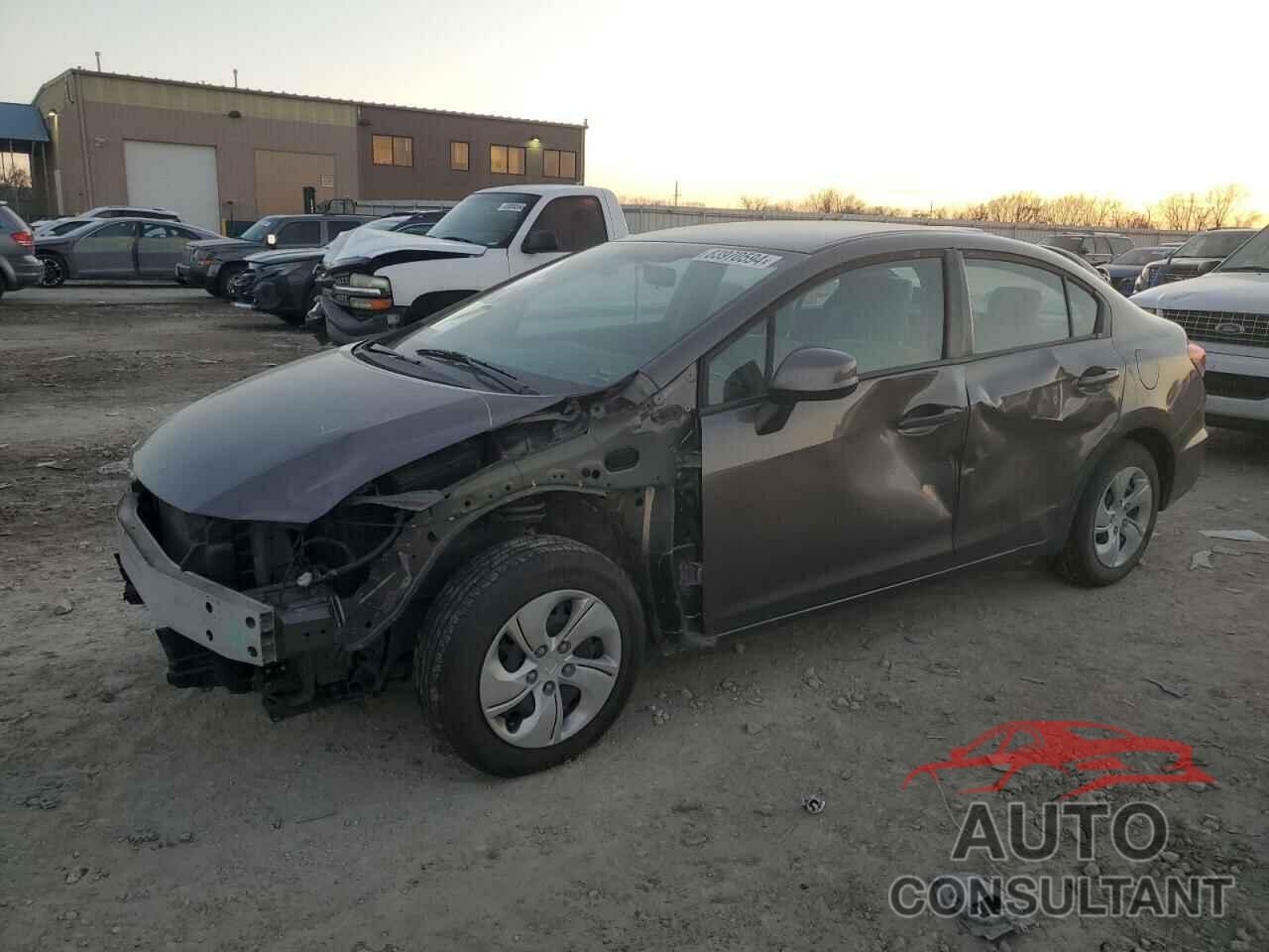 HONDA CIVIC 2013 - 19XFB2F55DE092559