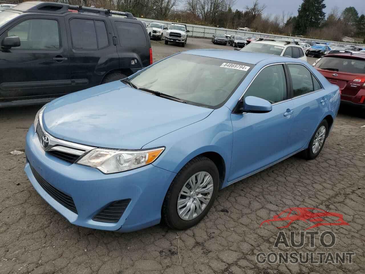 TOYOTA CAMRY 2012 - 4T1BF1FK0CU559420