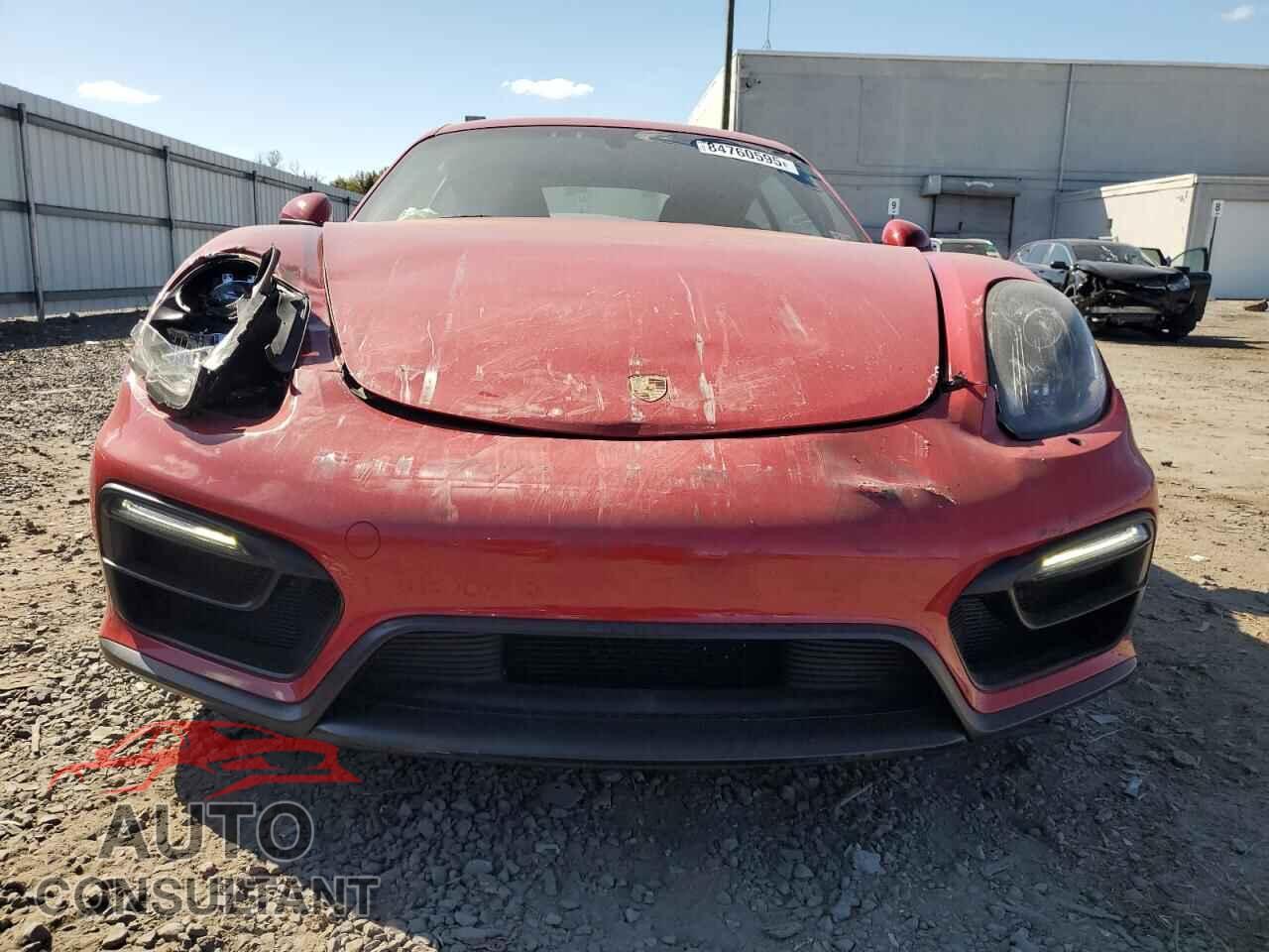PORSCHE CAYMAN 2015 - WP0AB2A89FK180686