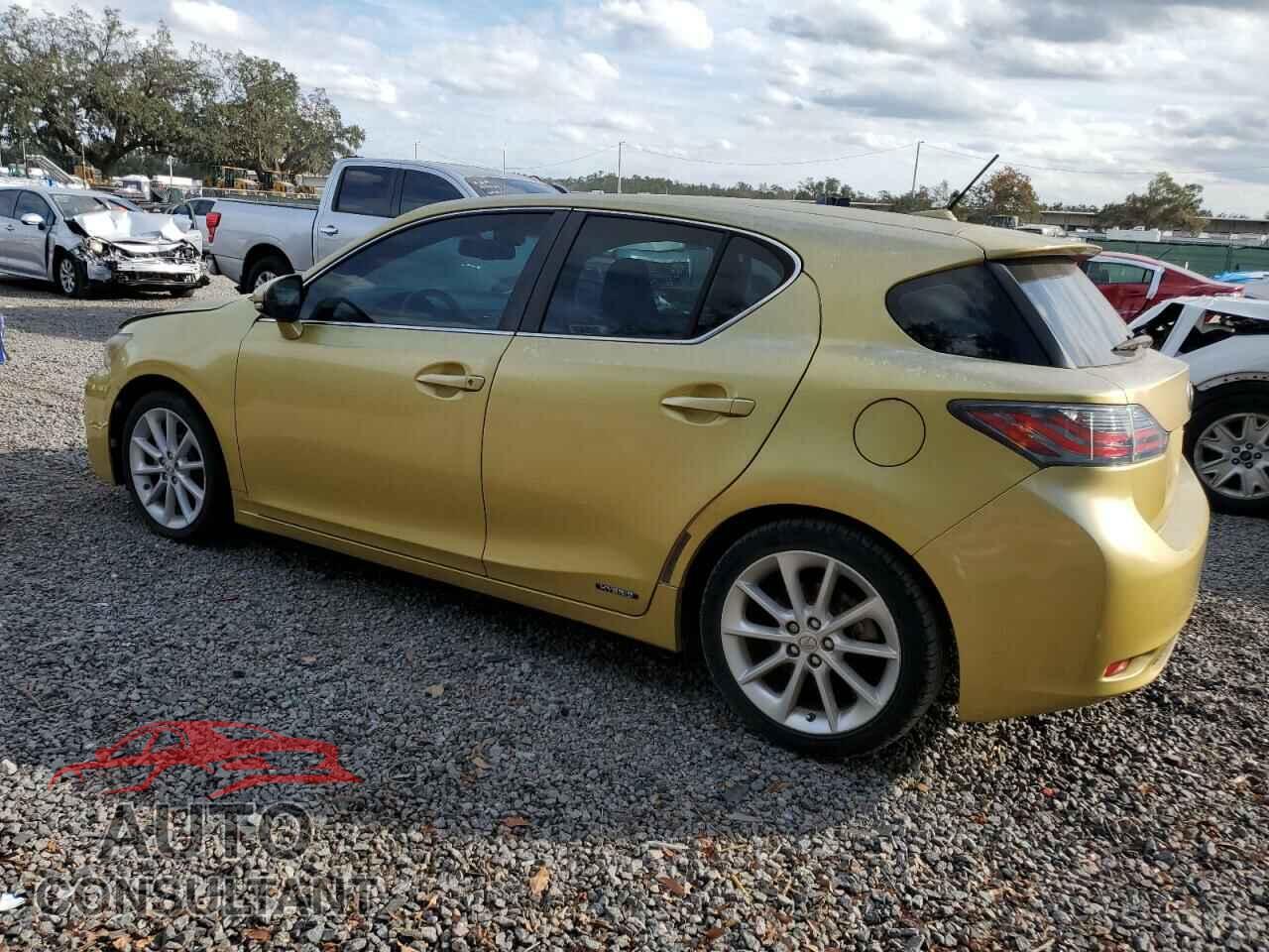 LEXUS CT 200 2011 - JTHKD5BH2B2035402