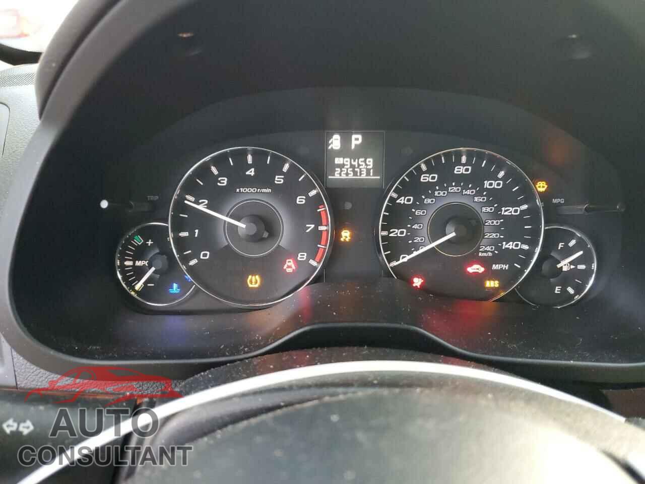 SUBARU OUTBACK 2011 - 4S4BRBLC5B3353878