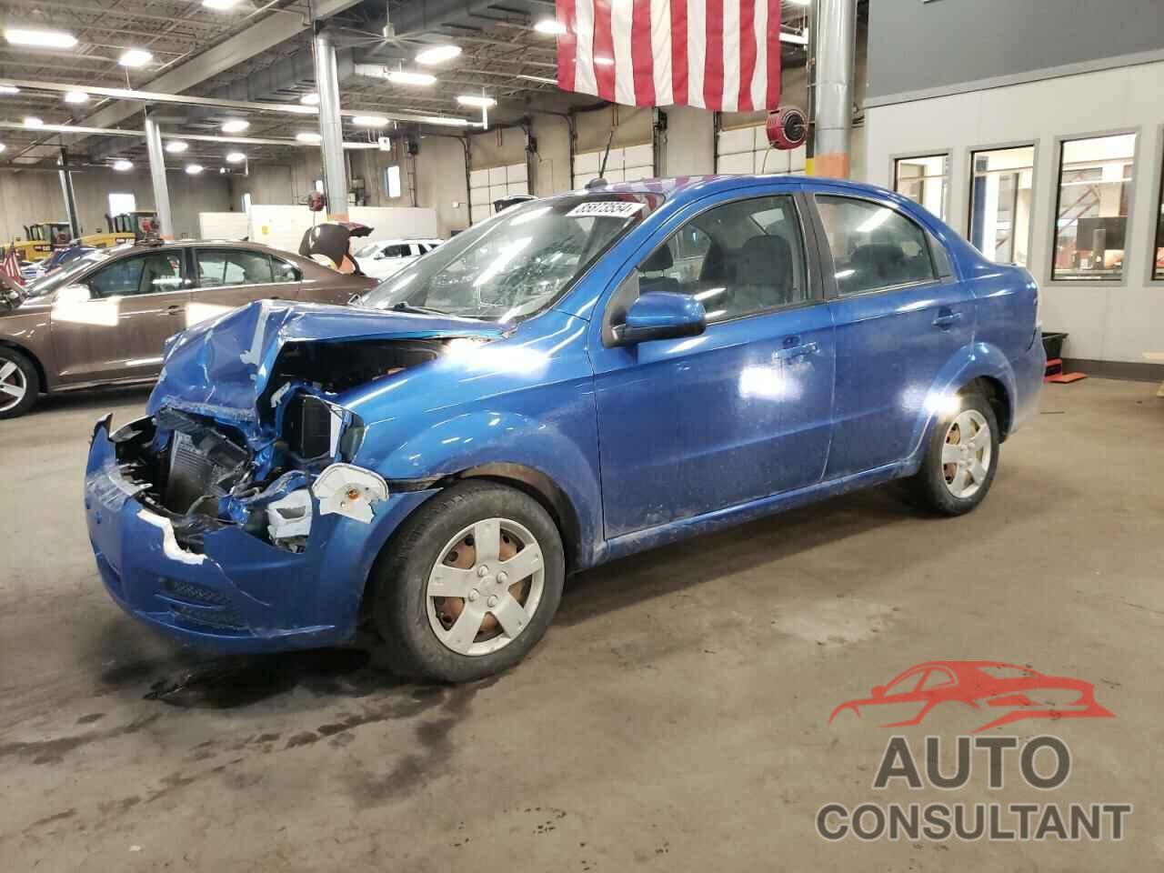 CHEVROLET AVEO 2010 - KL1TD5DE9AB051398