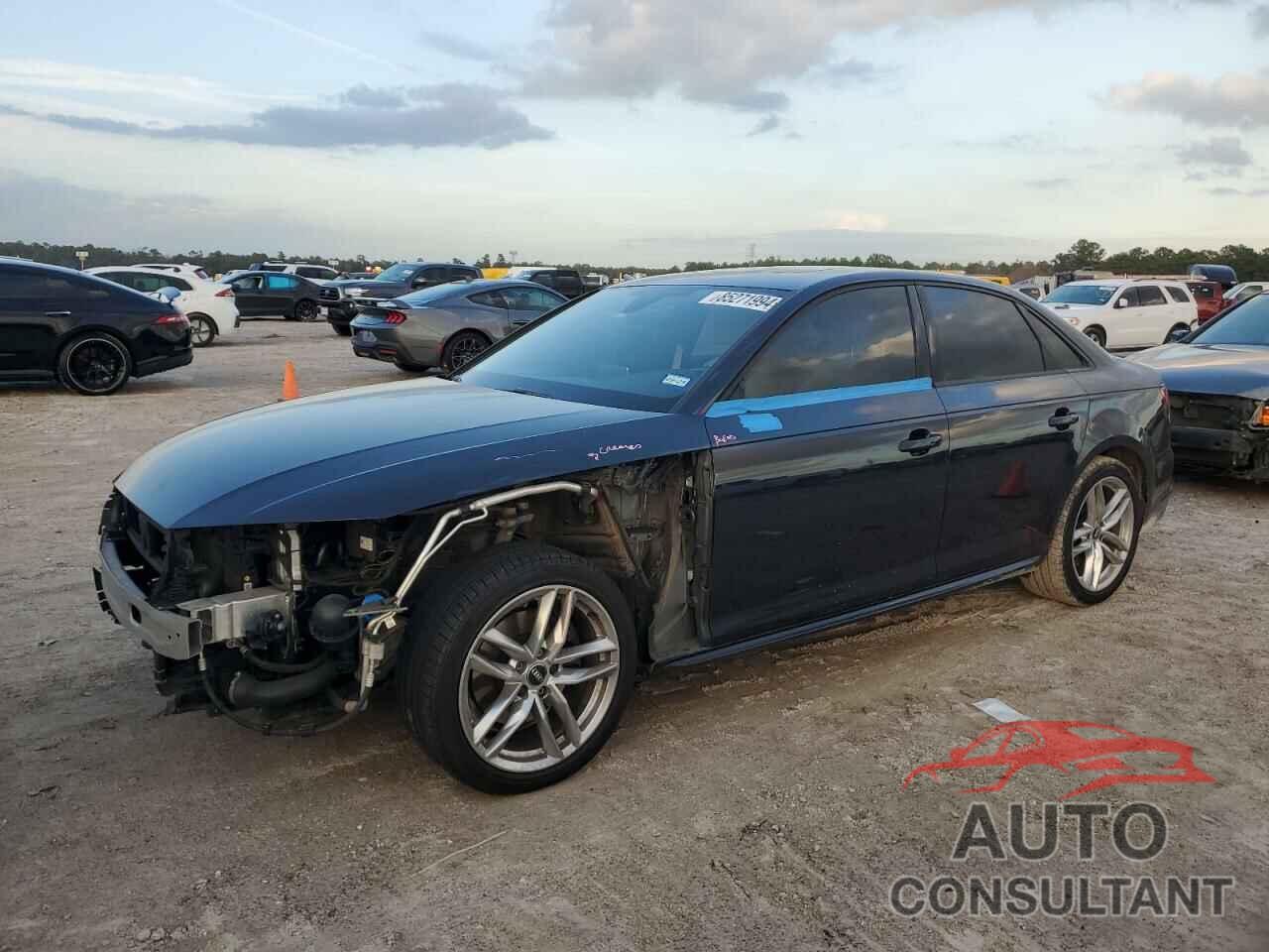 AUDI A4 2017 - WAUKMAF49HN051392