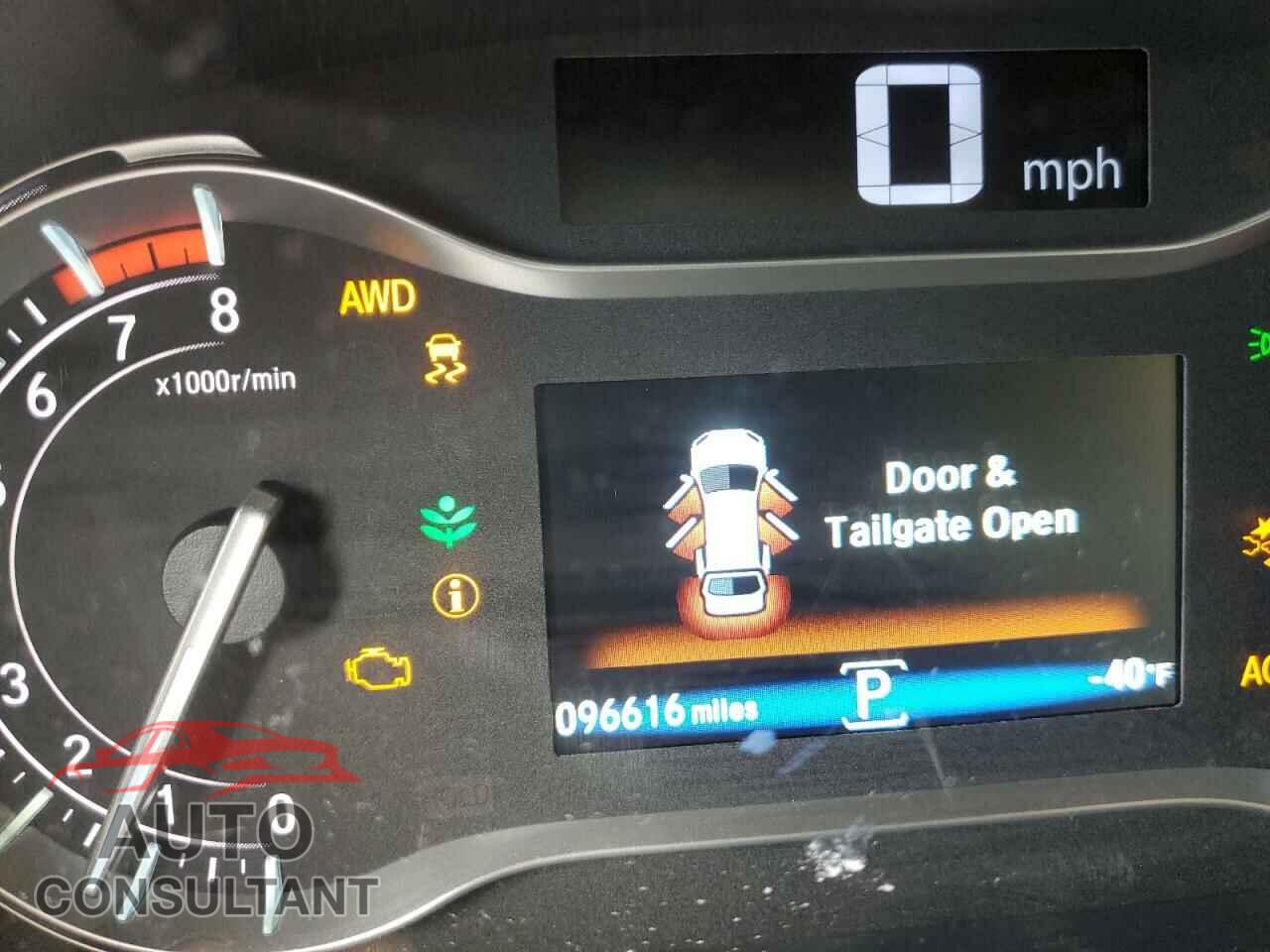HONDA PILOT 2017 - 5FNYF6H91HB059675