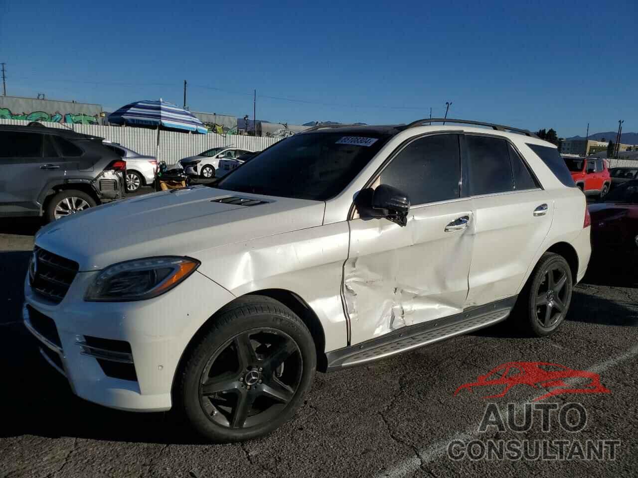 MERCEDES-BENZ M-CLASS 2015 - 4JGDA5GB2FA586282