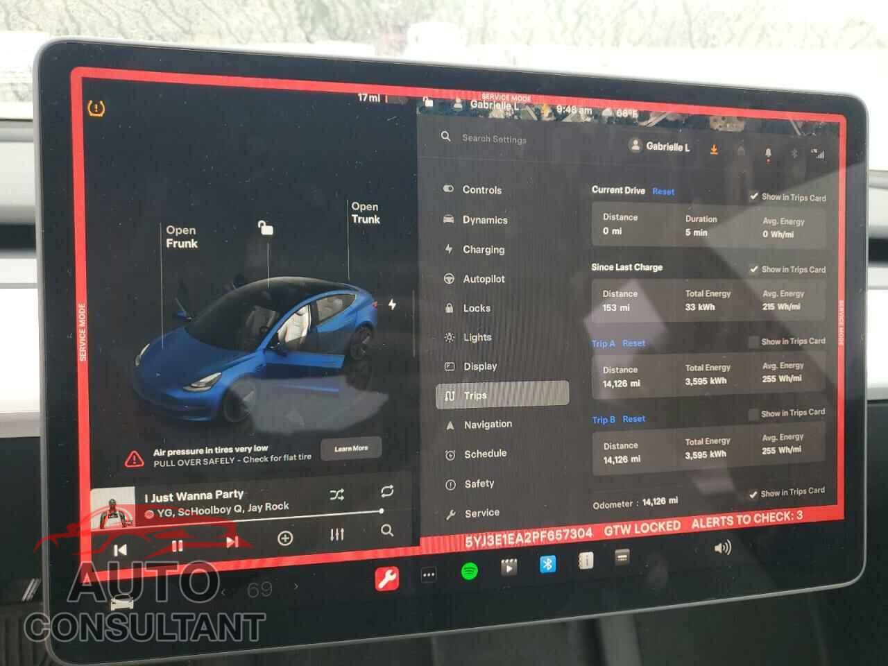 TESLA MODEL 3 2023 - 5YJ3E1EA2PF657304