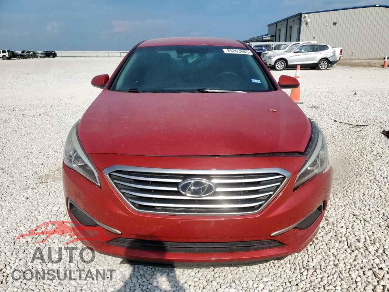HYUNDAI SONATA 2017 - 5NPE24AF4HH480407