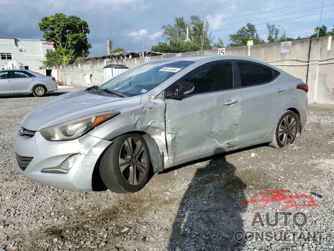 HYUNDAI ELANTRA 2014 - KMHDH4AH4EU096085