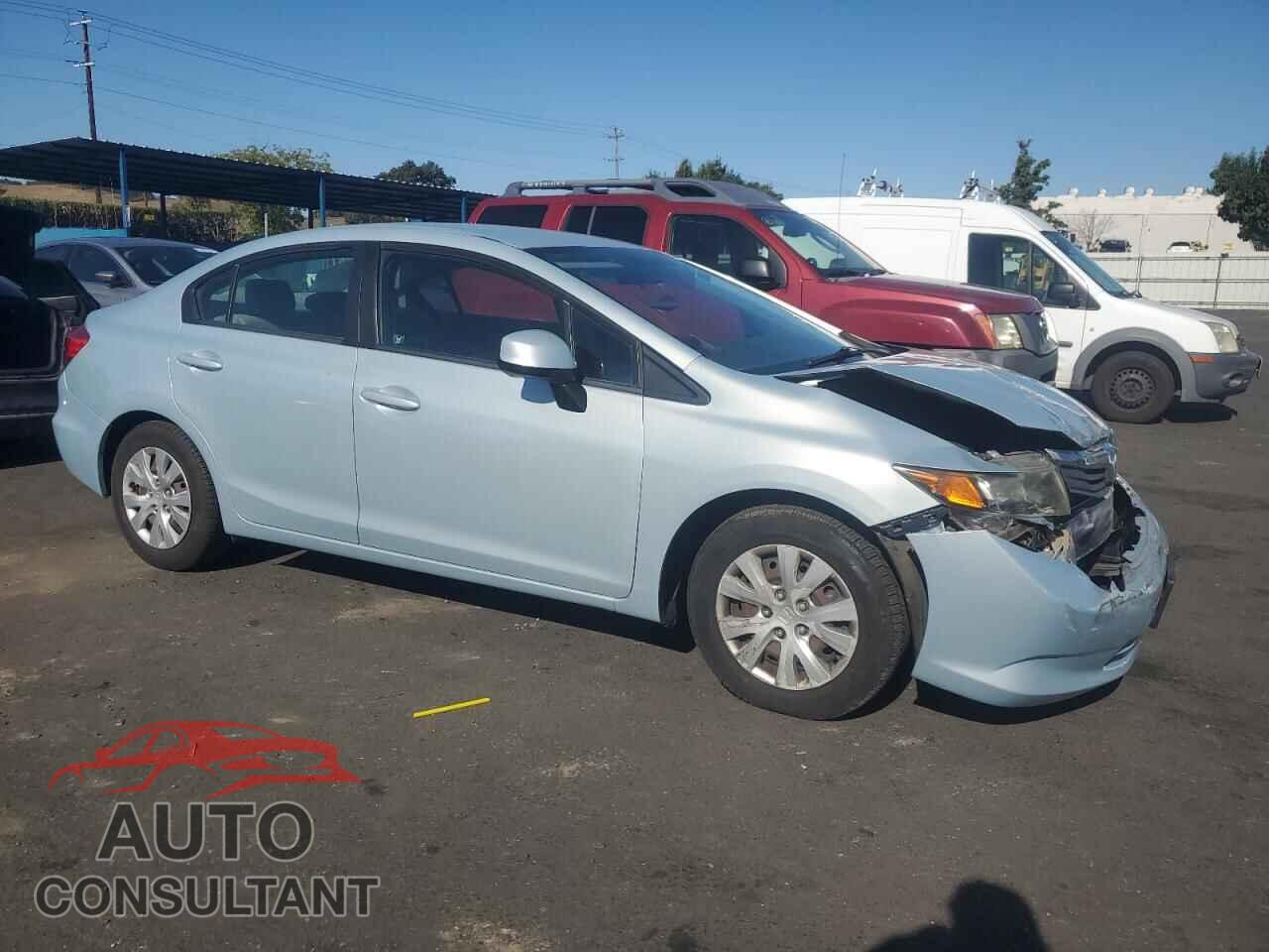 HONDA CIVIC 2012 - 19XFB2F56CE363482