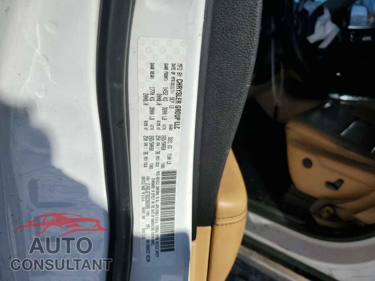 DODGE DURANGO 2013 - 1C4SDJET6DC562995