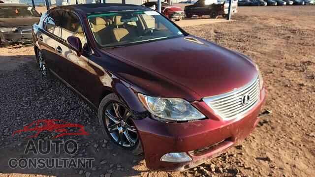 LEXUS LS460 2009 - JTHBL46F295089250