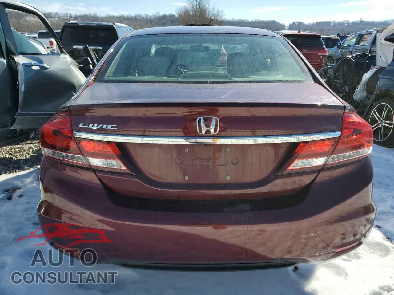 HONDA CIVIC 2013 - 19XFB2F50DE080741