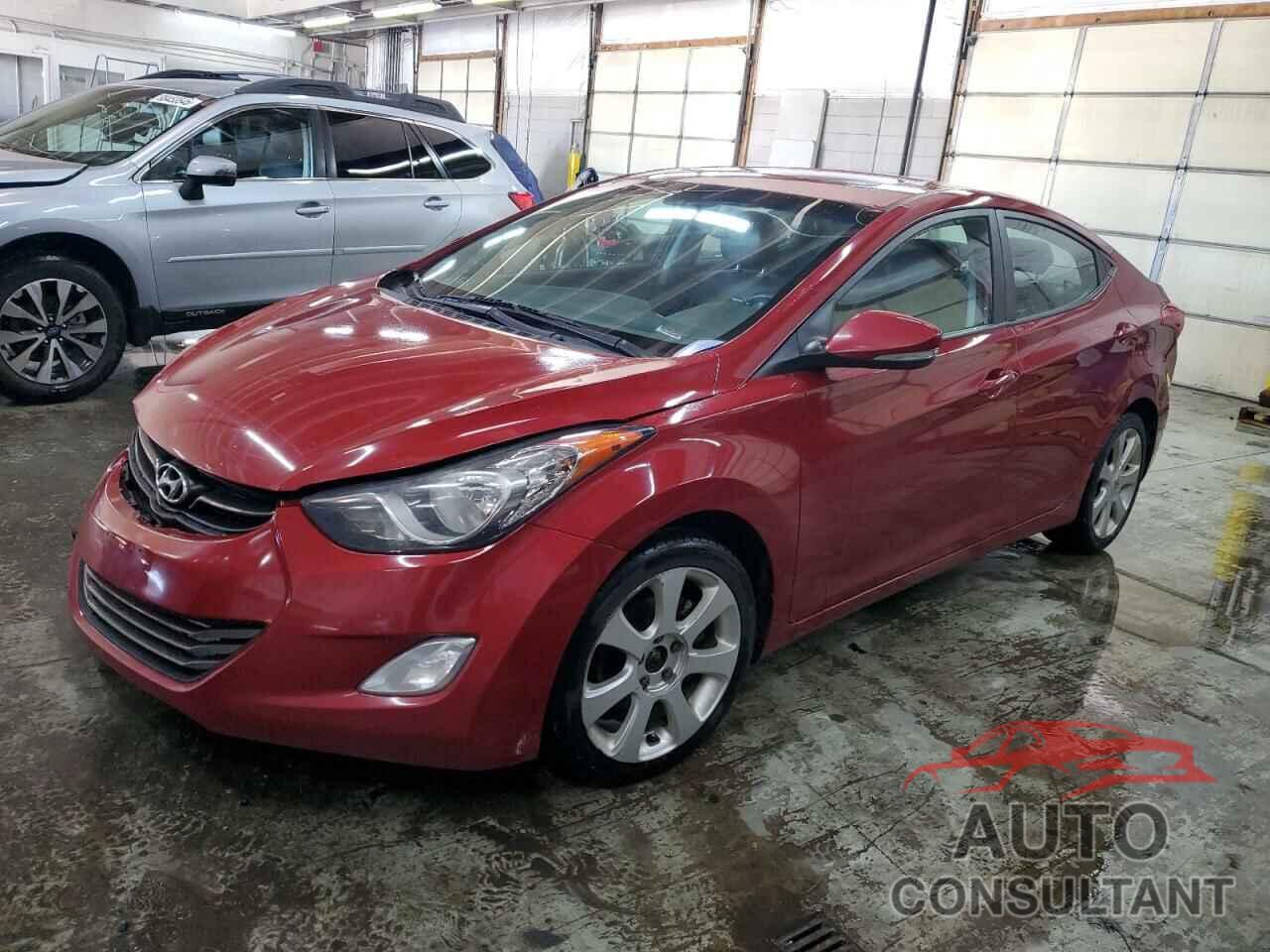 HYUNDAI ELANTRA 2012 - KMHDH4AE7CU483670