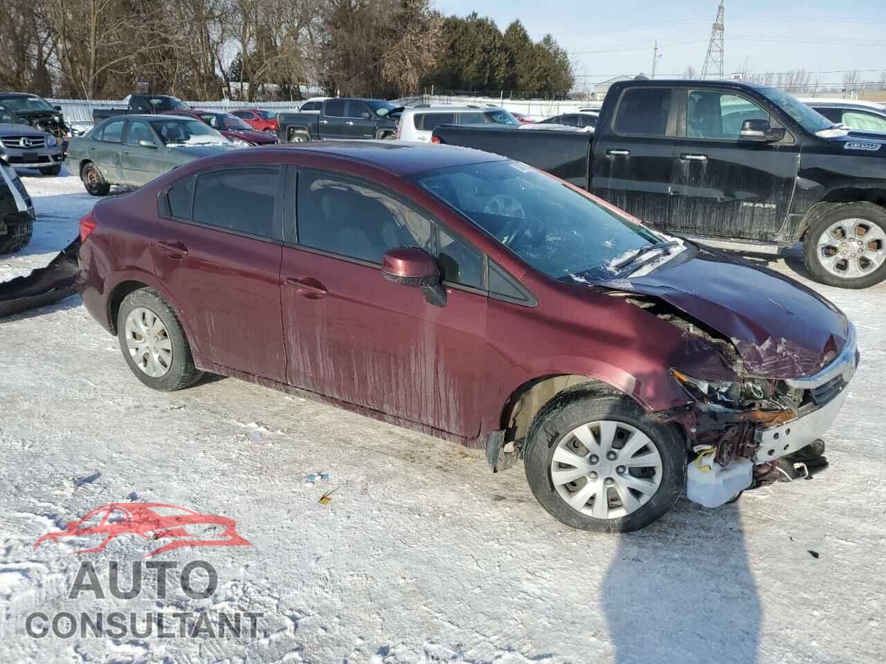 HONDA CIVIC 2012 - 2HGFB2F40CH050845