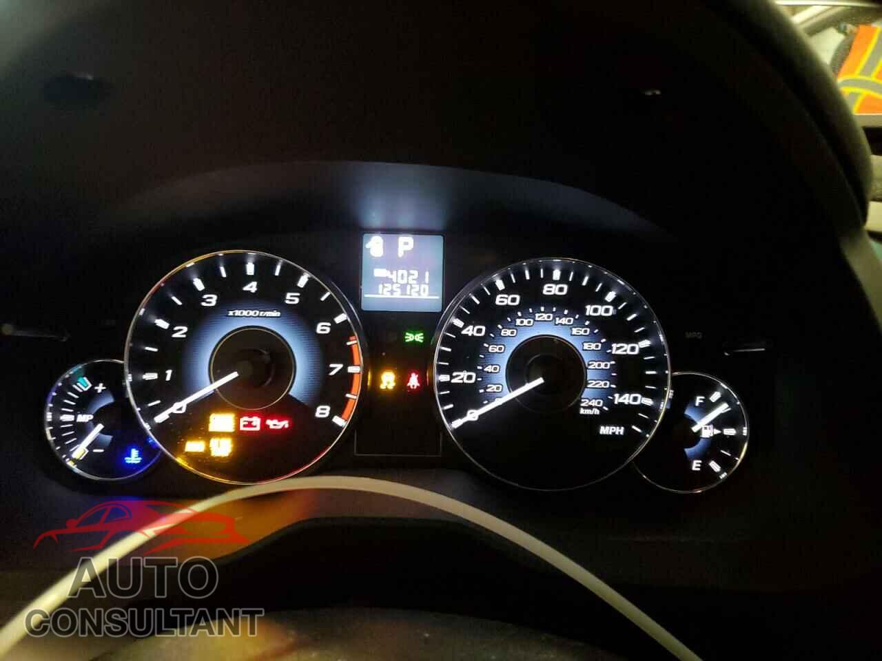 SUBARU OUTBACK 2012 - 4S4BRBCC2C3276968