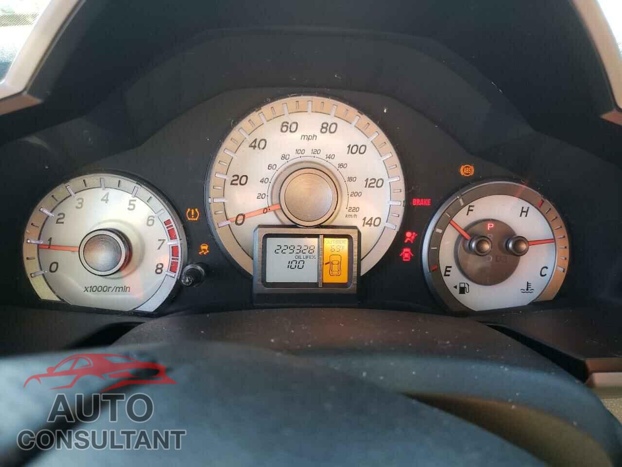 HONDA PILOT 2012 - 5FNYF4H51CB048234