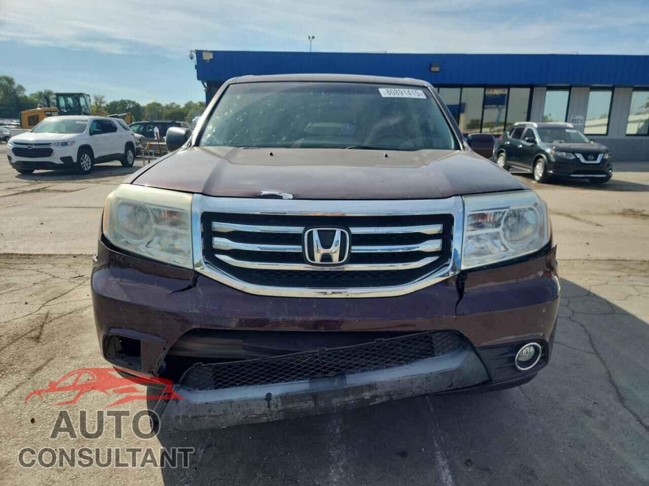 HONDA PILOT 2012 - 5FNYF4H58CB018874