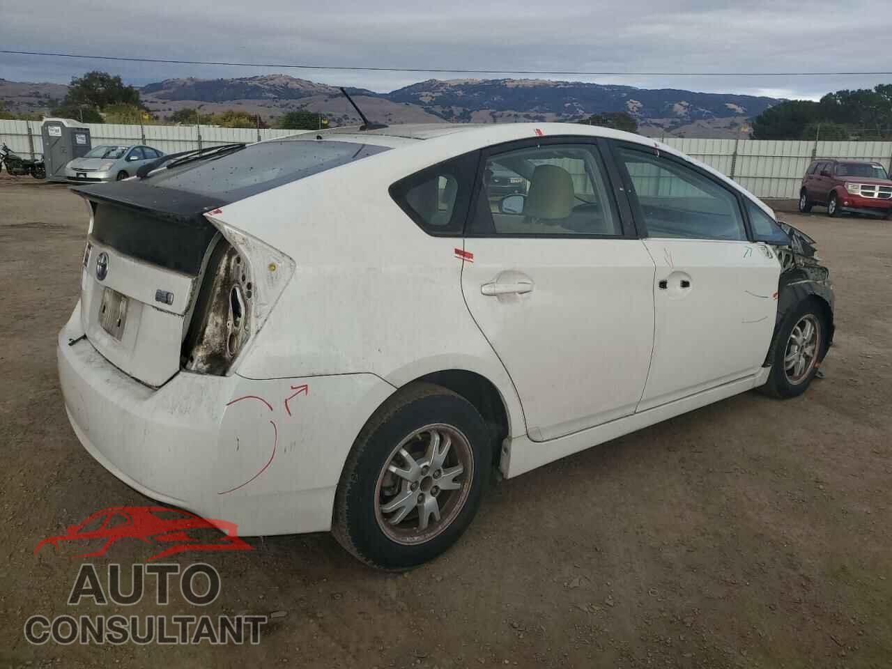 TOYOTA PRIUS 2011 - JTDKN3DU2B0256412