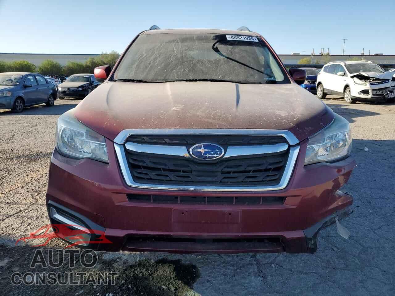 SUBARU FORESTER 2017 - JF2SJAEC9HH486224