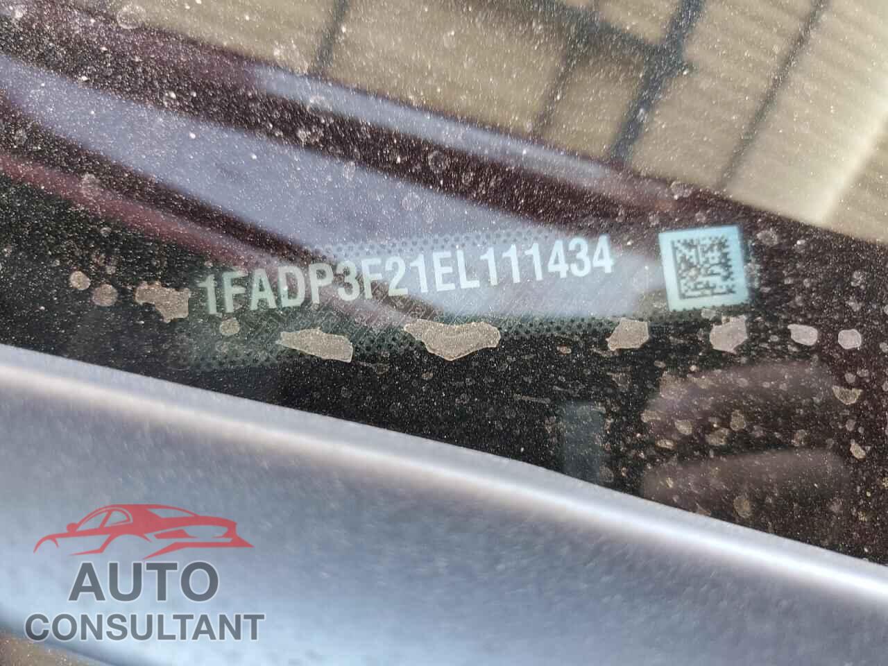 FORD FOCUS 2014 - 1FADP3F21EL111434