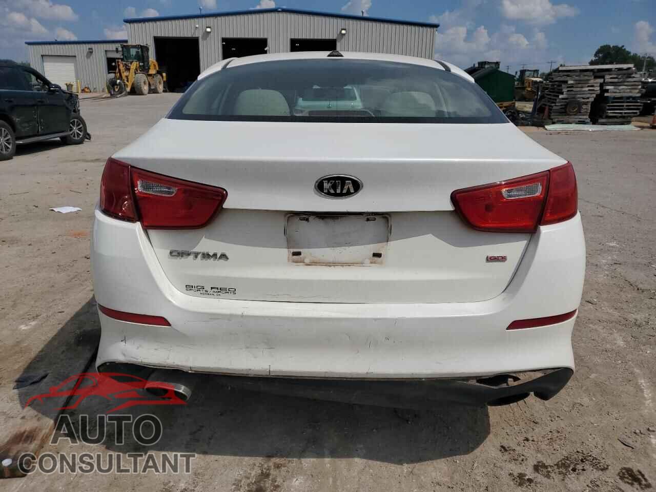 KIA OPTIMA 2014 - KNAGM4A75E5516996