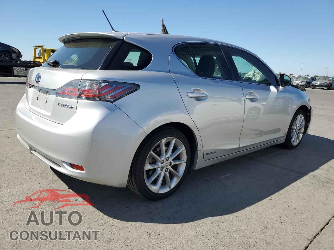 LEXUS CT 200 2012 - JTHKD5BH2C2121178