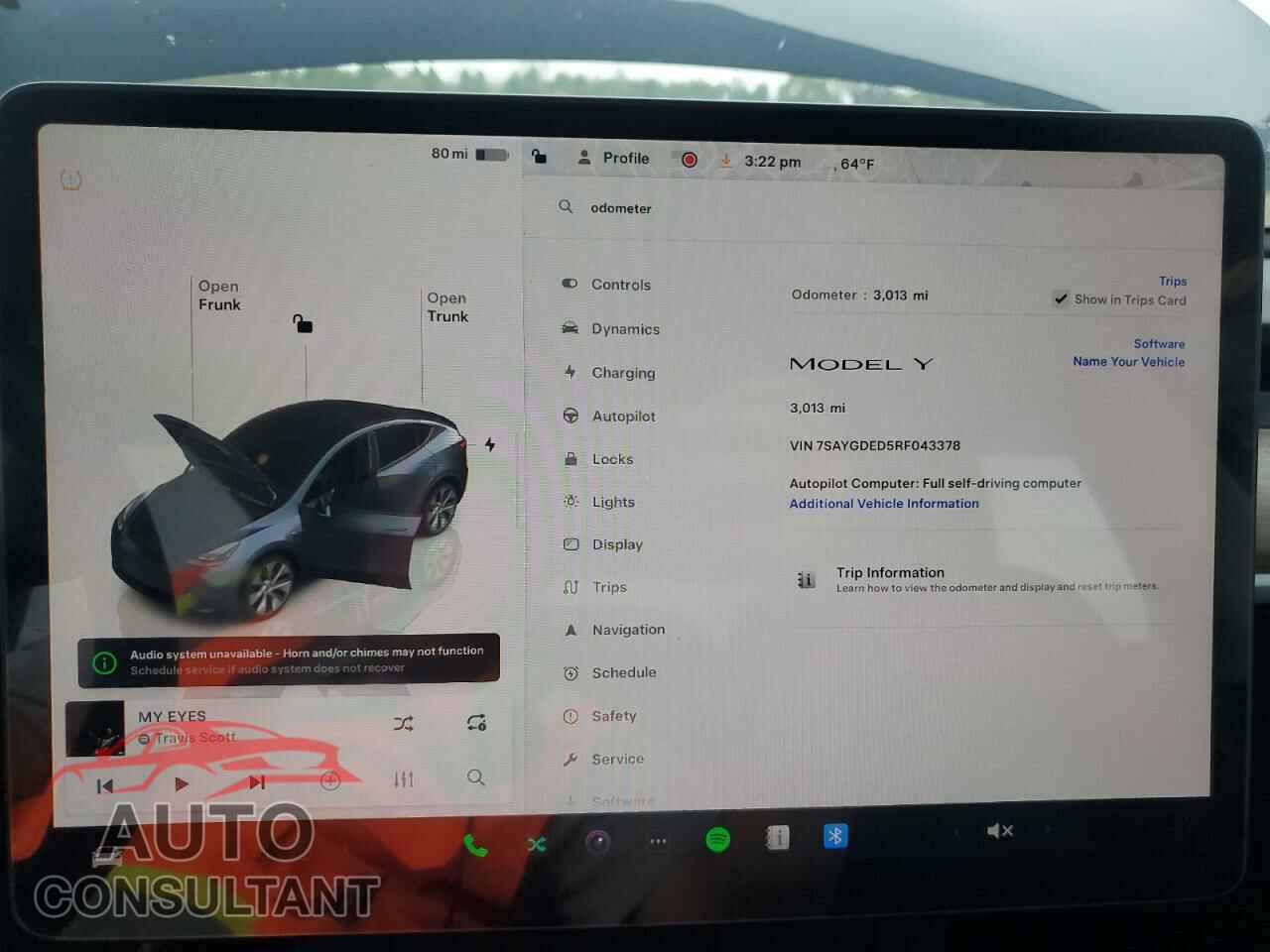 TESLA MODEL Y 2024 - 7SAYGDED5RF043378