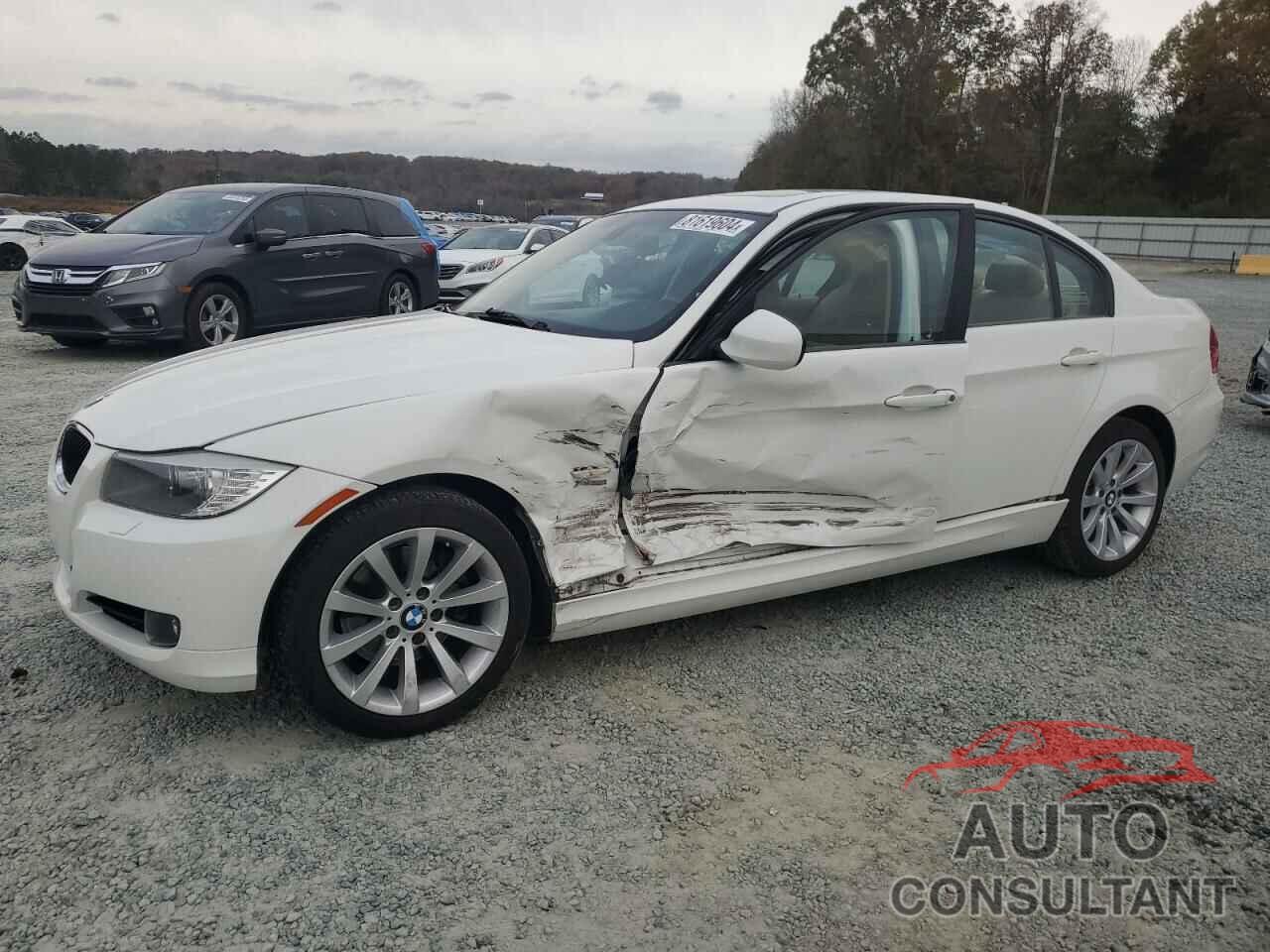 BMW 3 SERIES 2011 - WBAPK7G52BNN78817