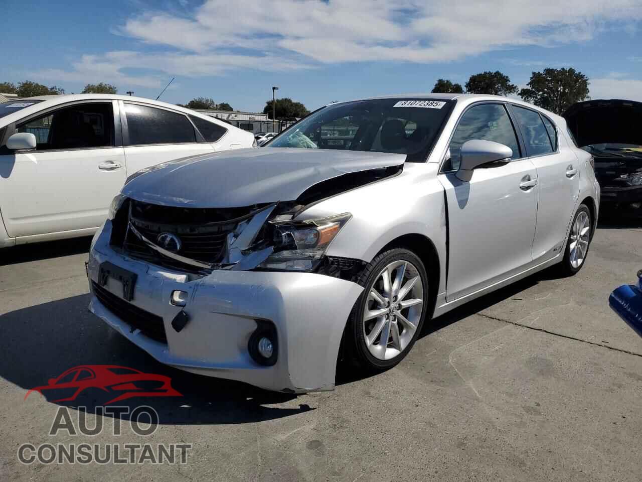 LEXUS CT 200 2012 - JTHKD5BH2C2121178