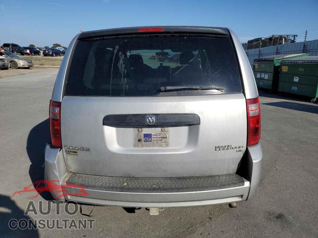 DODGE CARAVAN 2010 - 2D4RN4DE2AR335115