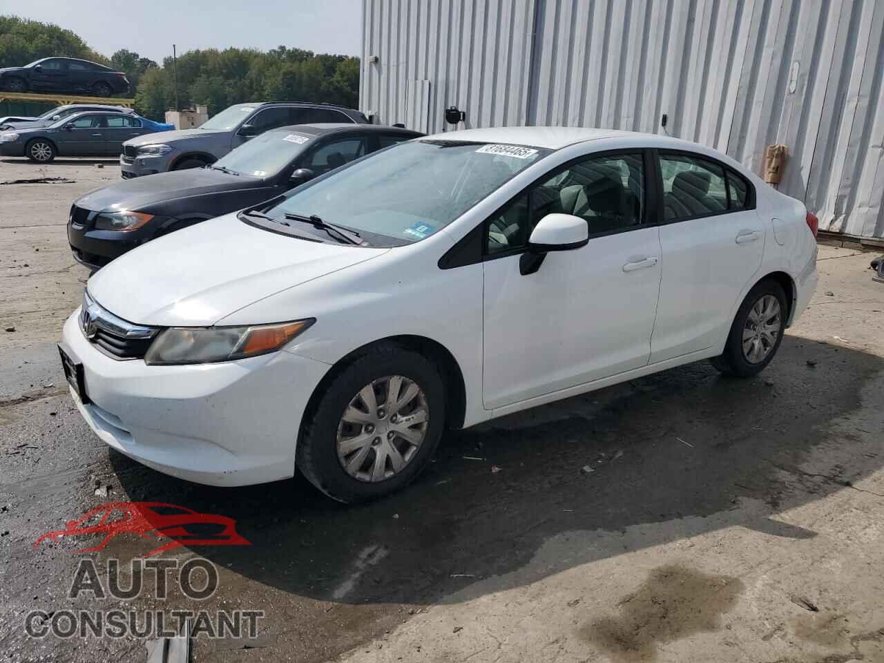 HONDA CIVIC 2012 - 2HGFB2F54CH330406