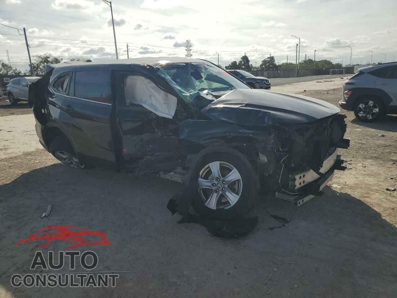 TOYOTA HIGHLANDER 2021 - 5TDCZRAH8MS035061