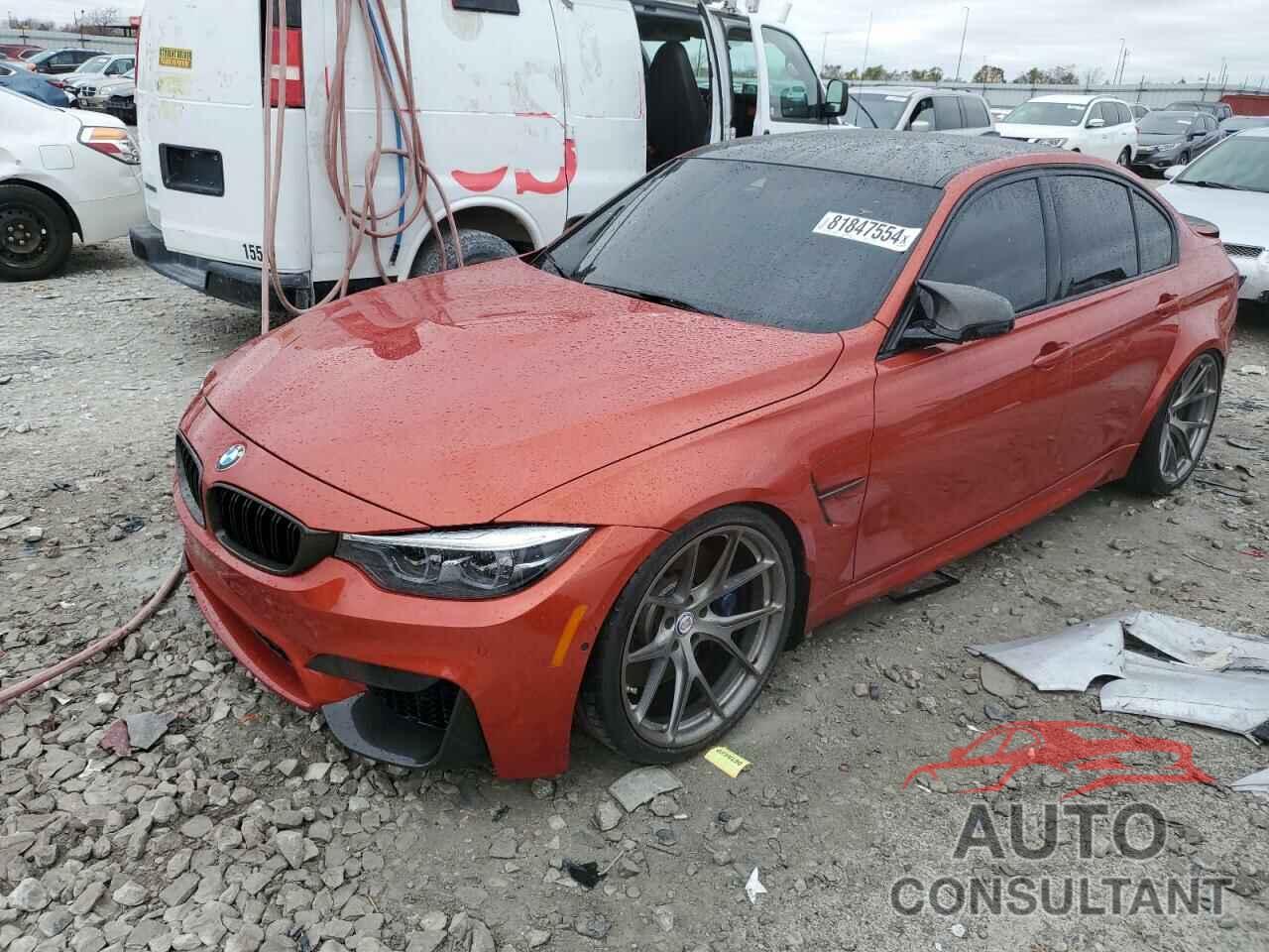 BMW M3 2018 - WBS8M9C54J5L71677